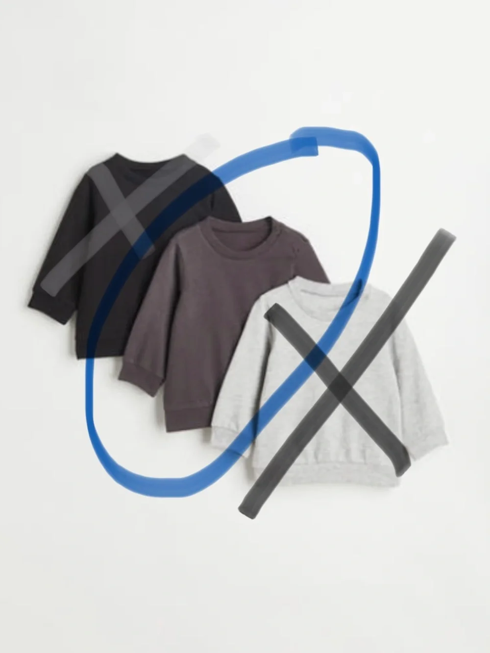 H&M Crewneck Sweatshirt - Charcoal